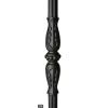 Small Double Knuckle Fluted Hollow Iron Baluster