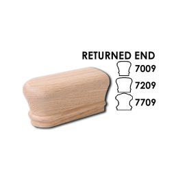 Returned End Fitting (Finish:: For 6210 Handrail)