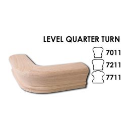 Level Quarter Turn Fitting (Finish:: For 6010 Handrail)