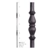 Double Long Decorative Knuckle Round Forged Baluster