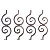 Double Spiral Iron Baluster